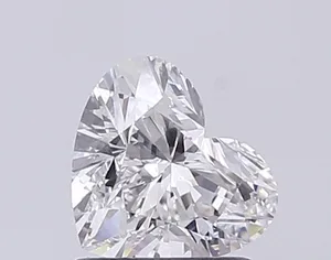 1.02ct HEART F VS1 Lab diamond