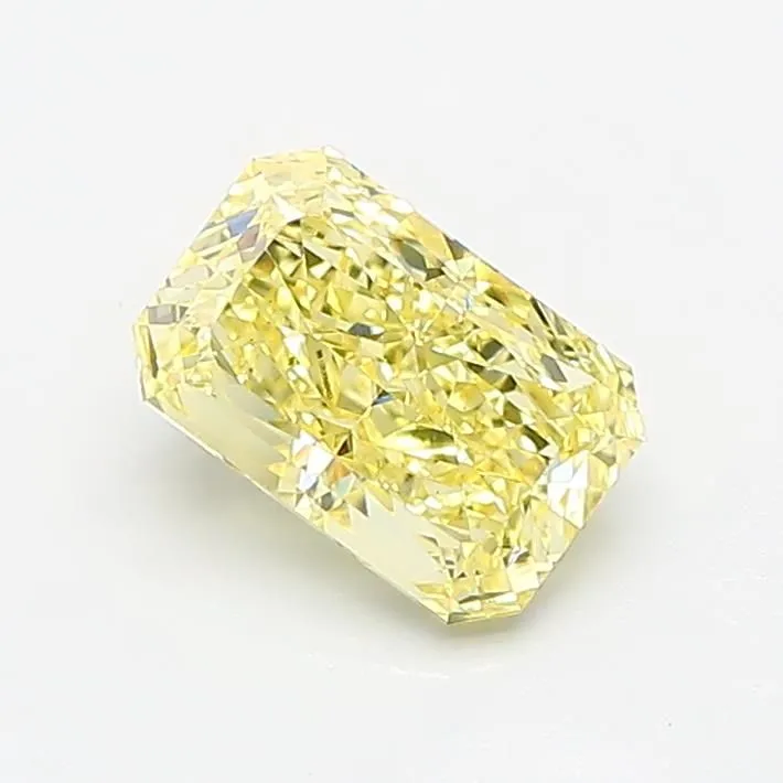 1.20ct RADIANT Fancy Intense Yellow VS1 Coloured Lab diamond