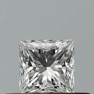 0.32ct PRINCESS F VVS2 Natural diamond