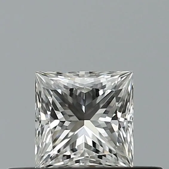 0.32ct PRINCESS F VVS2 Natural diamond