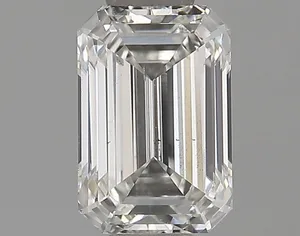 0.71ct EMERALD F SI1 Lab diamond