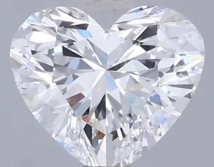 1.09ct HEART D VVS1 Lab diamond