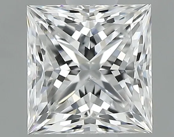 0.81ct PRINCESS D VS2 Natural diamond