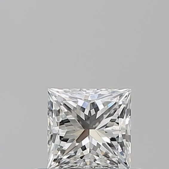 0.51ct PRINCESS E VS2 Natural diamond