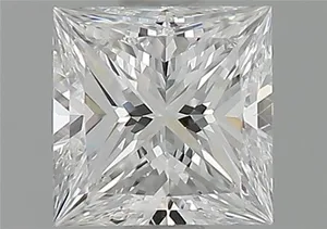 0.74ct PRINCESS E VVS2 Natural diamond