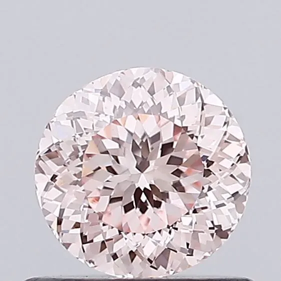 0.64ct ROUND Fancy Intense Pink VVS2 Coloured Lab diamond