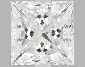 1.02ct PRINCESS E VVS2 Natural diamond
