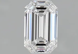 0.4ct EMERALD D VVS2 Natural diamond