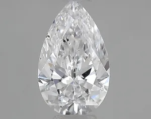 0.5ct PEAR D SI2 Natural diamond