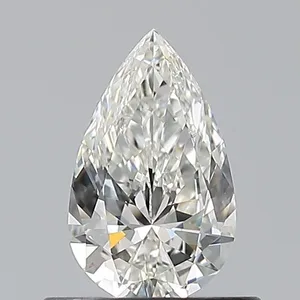 0.5ct PEAR H IF Natural diamond