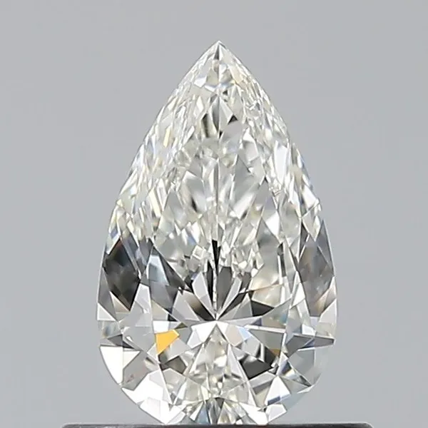 0.5ct PEAR H IF Natural diamond