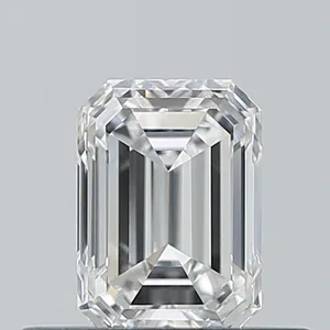 0.5ct EMERALD D VVS1 Natural diamond