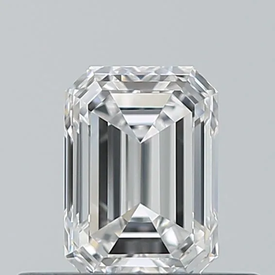 0.5ct EMERALD D VVS1 Natural diamond