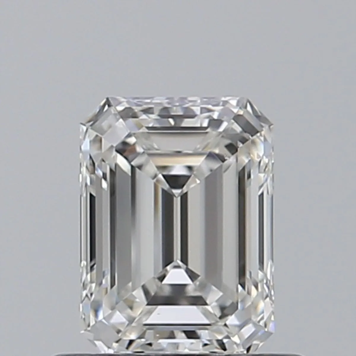 0.60ct EMERALD F VS2 Natural diamond