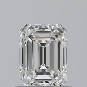 0.6ct EMERALD F VS2 Natural diamond