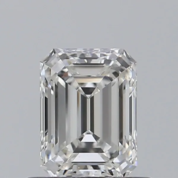 0.6ct EMERALD F VS2 Natural diamond