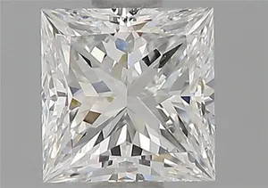 0.71ct PRINCESS H IF Natural diamond