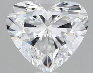 1.05ct HEART D IF Lab diamond