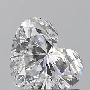 0.9ct HEART E VVS1 Natural diamond