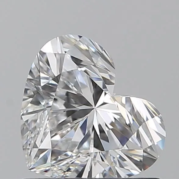 0.9ct HEART E VVS1 Natural diamond