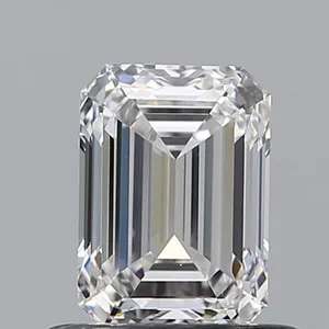 0.64ct EMERALD E VVS2 Natural diamond