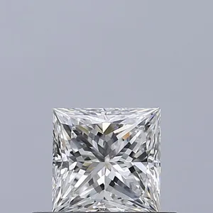 0.42ct PRINCESS F IF Natural diamond
