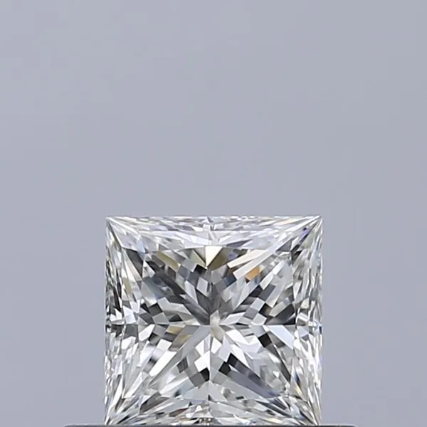 0.42ct PRINCESS F IF Natural diamond