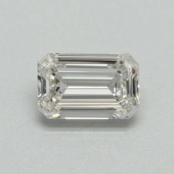 0.5ct EMERALD F VS1 Lab diamond