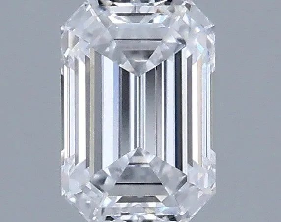 0.34ct EMERALD D IF Natural diamond