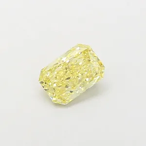 1.1ct RADIANT Fancy Yellow VVS2 Coloured Lab diamond