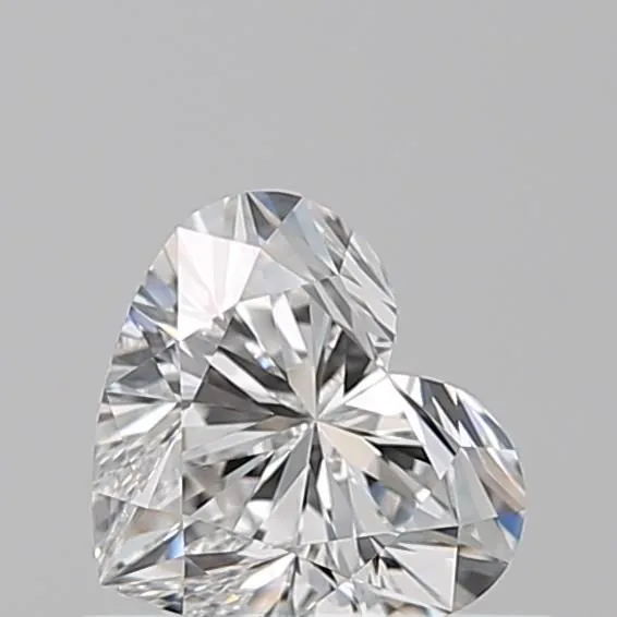 0.52ct HEART F VVS1 Natural diamond
