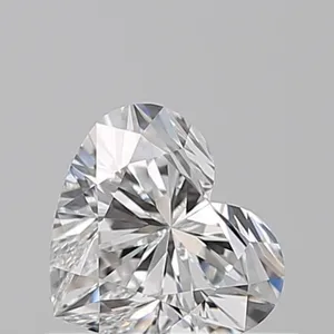 0.52ct HEART F VVS1 Natural diamond