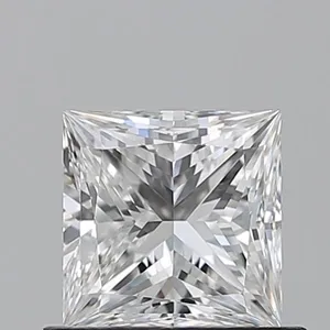 0.71ct PRINCESS F VS2 Natural diamond