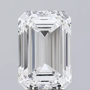 0.51ct EMERALD E VVS1 Lab diamond