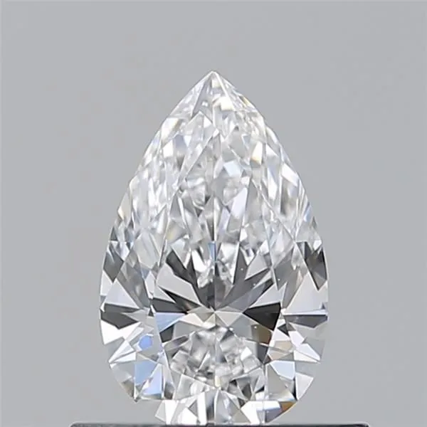 0.53ct PEAR D VS2 Natural diamond