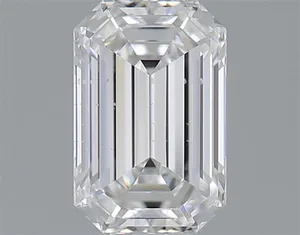 0.5ct EMERALD E SI1 Natural diamond