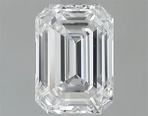 0.52ct EMERALD D VS2 Natural diamond