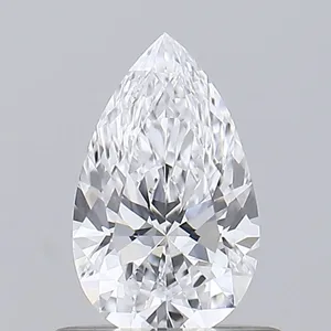 0.51ct PEAR D VVS2 Lab diamond