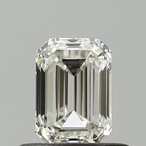0.5ct EMERALD H VVS2 Natural diamond