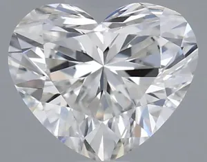 0.64ct HEART E VS1 Lab diamond