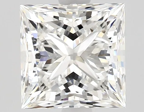 1.43ct PRINCESS F VS2 Natural diamond