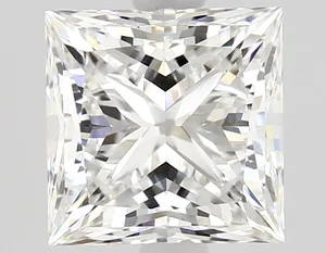 1.43ct PRINCESS F VS2 Natural diamond