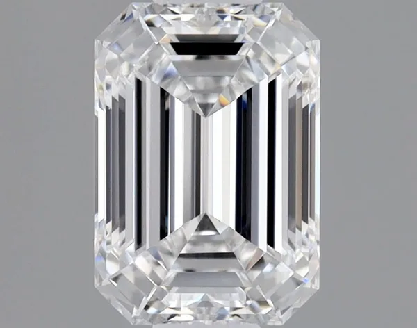0.51ct EMERALD D IF Natural diamond