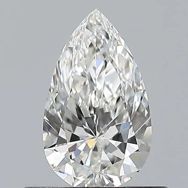 0.5ct PEAR G VVS2 Natural diamond