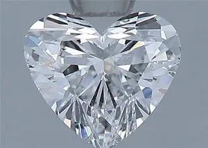 0.51ct HEART D VS1 Natural diamond