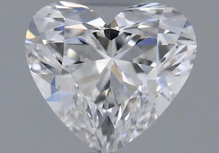 0.50ct HEART D VVS1 Natural diamond