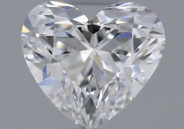 0.5ct HEART D VVS1 Natural diamond
