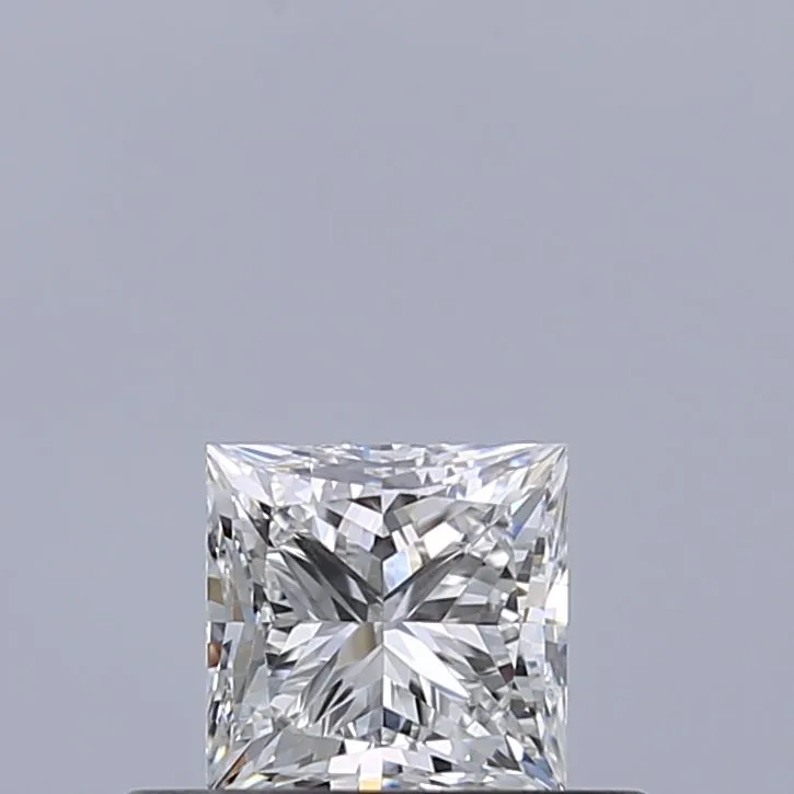0.41ct PRINCESS F VVS1 Natural diamond