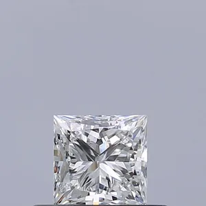 0.41ct PRINCESS F VVS1 Natural diamond