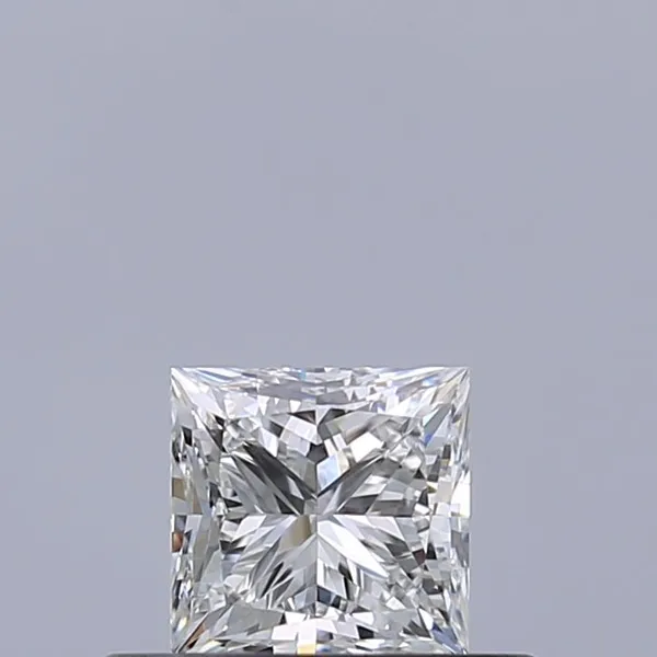 0.41ct PRINCESS F VVS1 Natural diamond